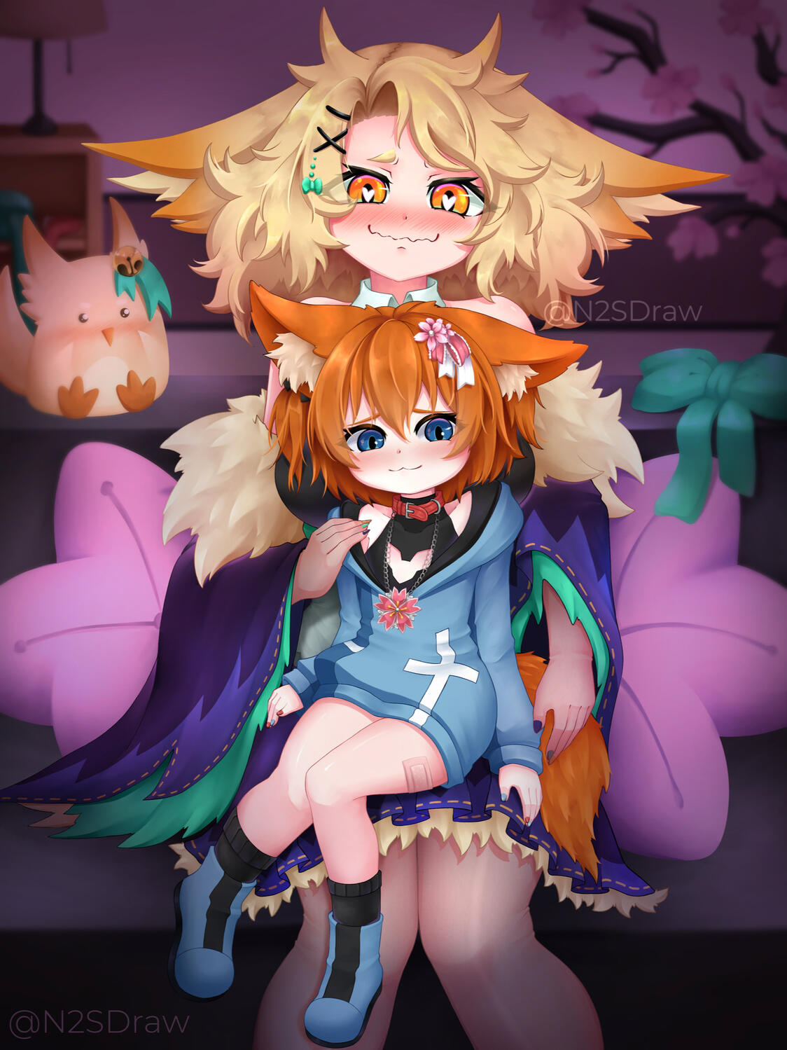 Sakura and Krakka